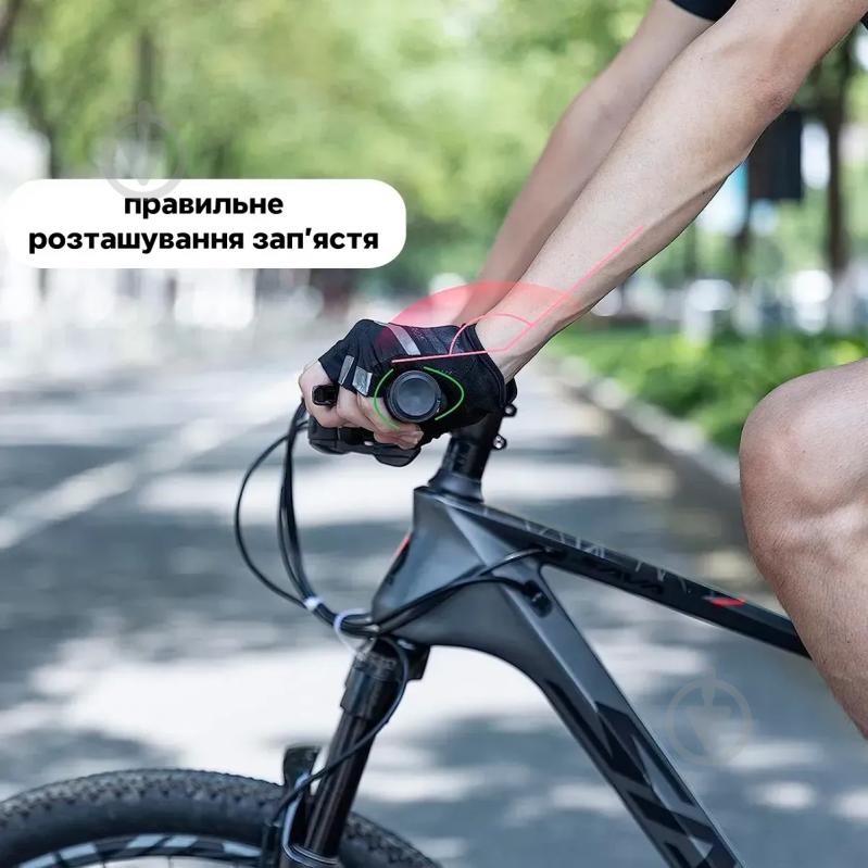 Грипси ROCKBROS BT1802GR Grips чорно-сірий - фото 5 Грипси ROCKBROS BT1802GR Grips чорно-сірий - фото 5