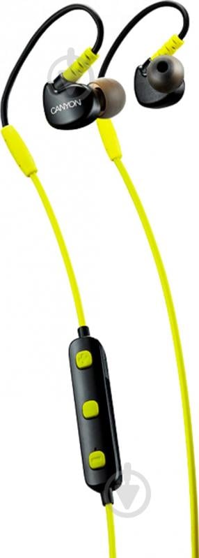Навушники Canyon CNS-SBTHS1L yellow - фото 2