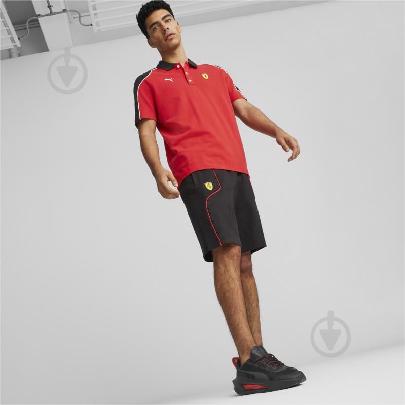 Шорты Puma FERRARI RACE SHORTS 53816701 р. L черный - фото 4