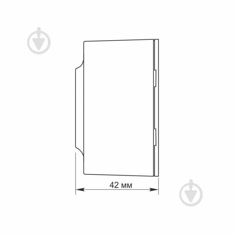 Розетка побутова із заземленням Binera IP20 чорний 27075 - фото 5