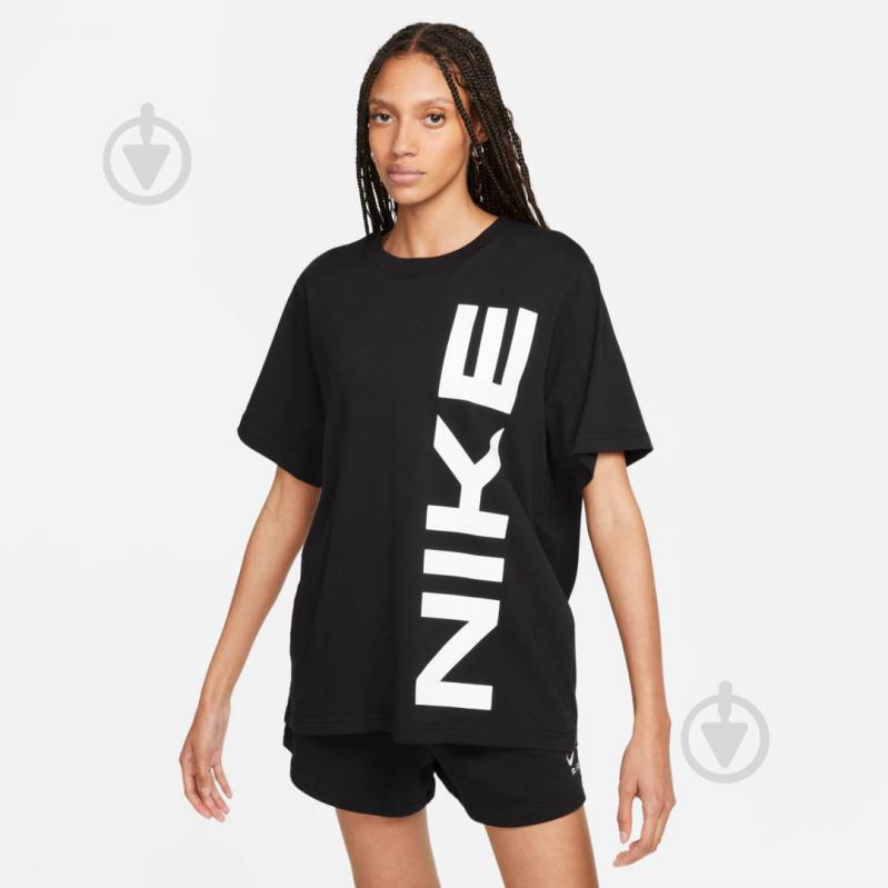 Футболка Nike W NSW TEE NIKE AIR FD2563-010 р.XS черный - фото 1