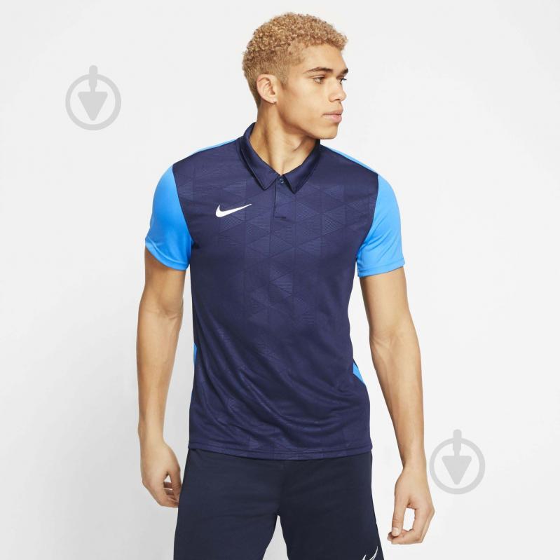 Футболка Nike NK TROPHY IV JSY SS BV6725-410 р.2XL синій - фото 3