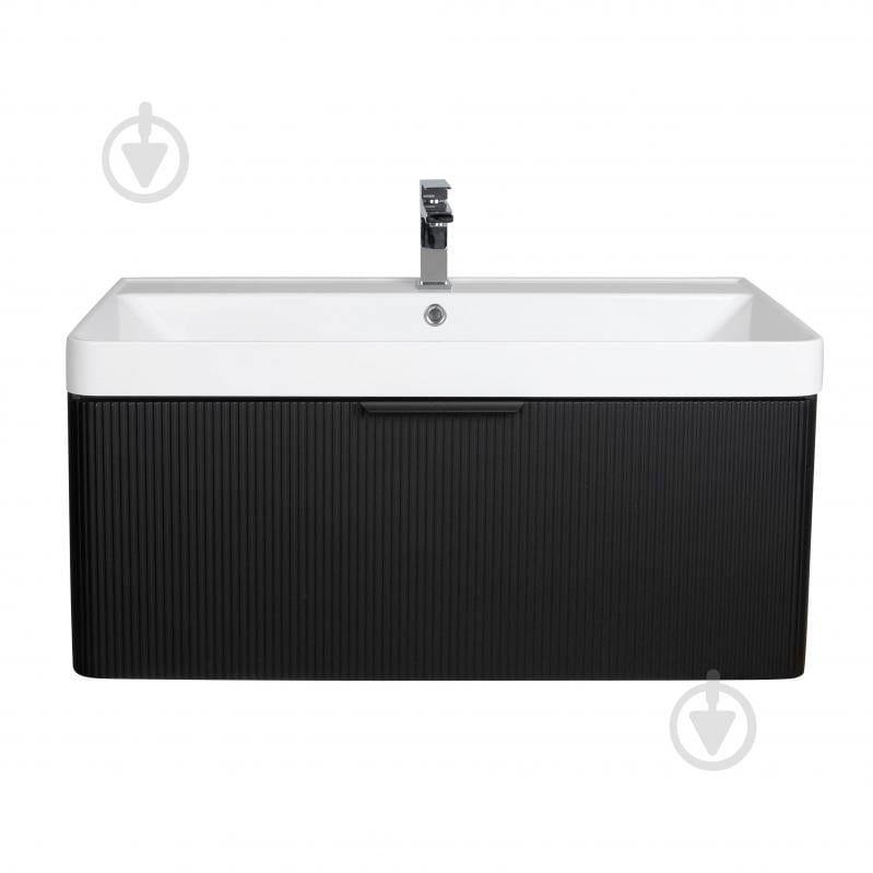 Тумба підвісна Aqua Rodos Frost Black з умивальником Deep 90 см (АР000127942) - фото 3 Тумба підвісна Aqua Rodos Frost Black з умивальником Deep 90 см (АР000127942) - фото 3
