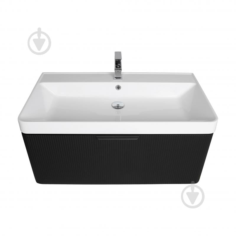 Тумба підвісна Aqua Rodos Frost Black з умивальником Deep 90 см (АР000127942) - фото 5 Тумба підвісна Aqua Rodos Frost Black з умивальником Deep 90 см (АР000127942) - фото 5