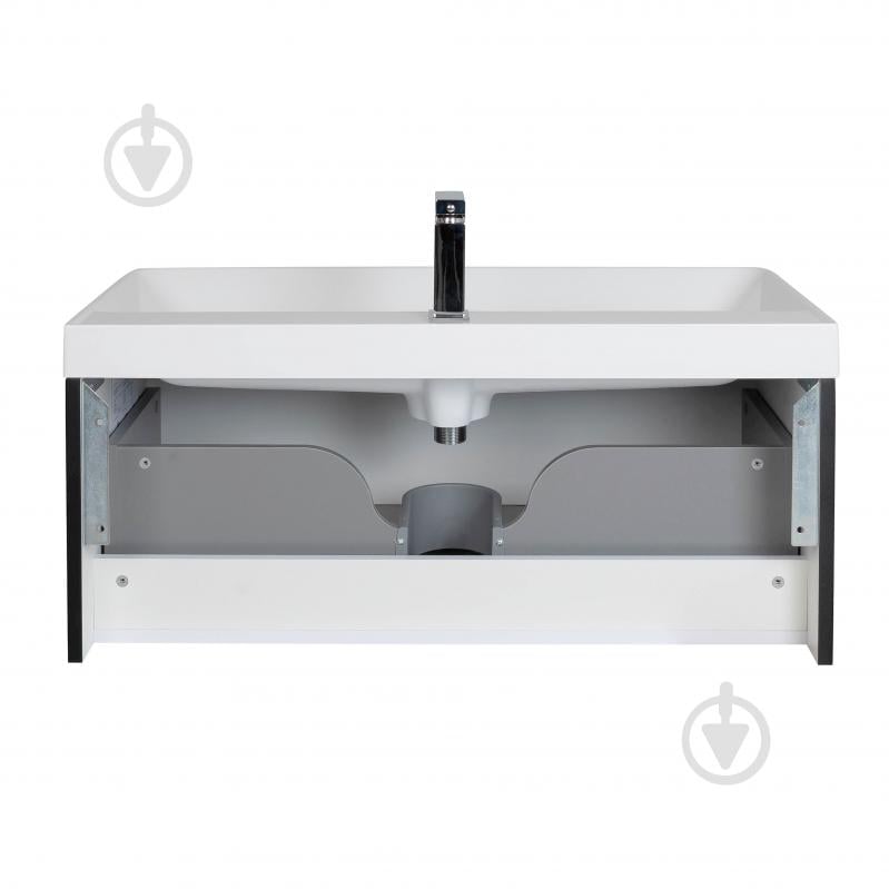 Тумба підвісна Aqua Rodos Frost Black з умивальником Deep 90 см (АР000127942) - фото 6 Тумба підвісна Aqua Rodos Frost Black з умивальником Deep 90 см (АР000127942) - фото 6