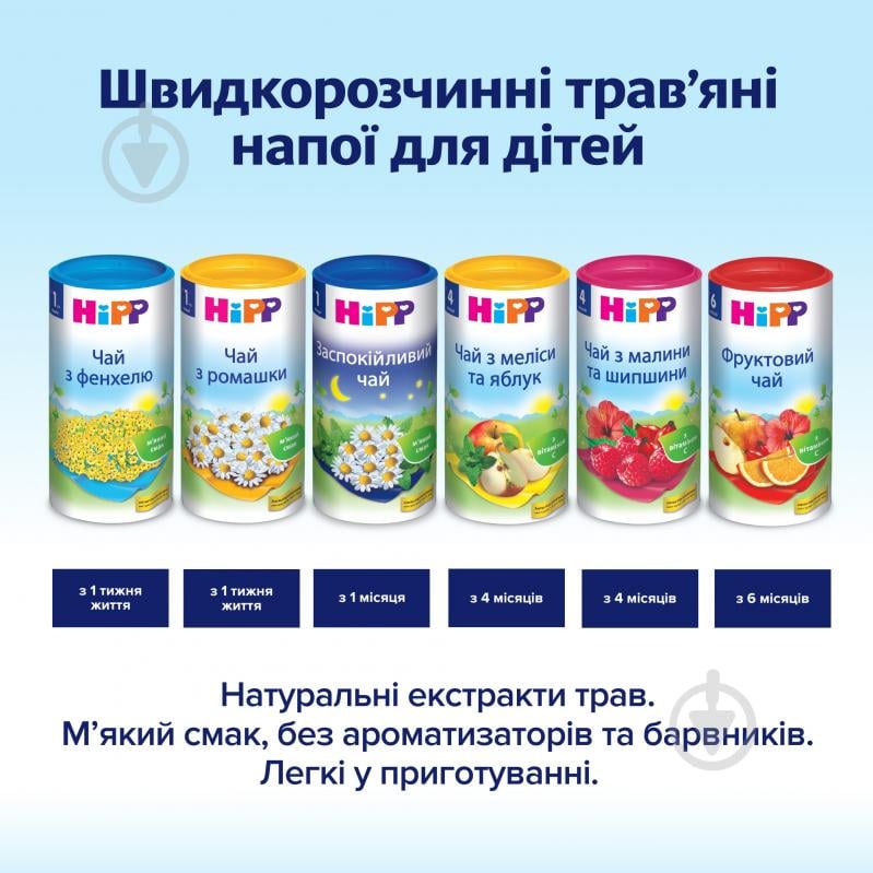 Чай Hipp Успокаивающий 200 г 9062300104018 - фото 8
