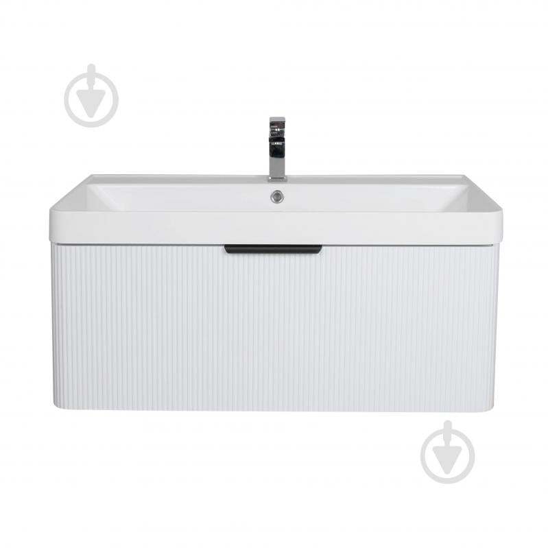 Тумба підвісна Aqua Rodos Frost White з умивальником Deep 90 см (АР000127943) - фото 3 Тумба підвісна Aqua Rodos Frost White з умивальником Deep 90 см (АР000127943) - фото 3