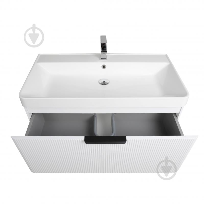 Тумба підвісна Aqua Rodos Frost White з умивальником Deep 90 см (АР000127943) - фото 5 Тумба підвісна Aqua Rodos Frost White з умивальником Deep 90 см (АР000127943) - фото 5