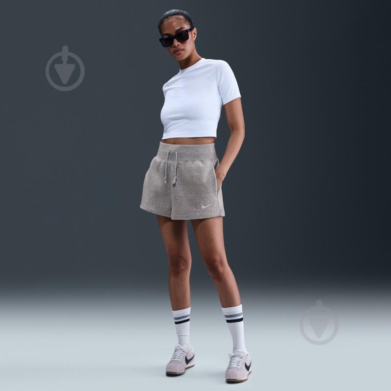 Шорты Nike W NSW PHNX FLC HR SHORT FD1409-063 р. L серый - фото 10 Шорты Nike W NSW PHNX FLC HR SHORT FD1409-063 р. L серый - фото 10