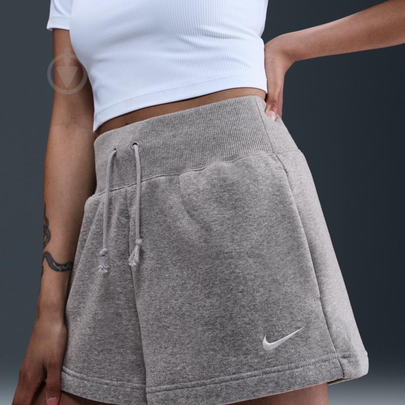 Шорты Nike W NSW PHNX FLC HR SHORT FD1409-063 р. L серый - фото 11 Шорты Nike W NSW PHNX FLC HR SHORT FD1409-063 р. L серый - фото 11