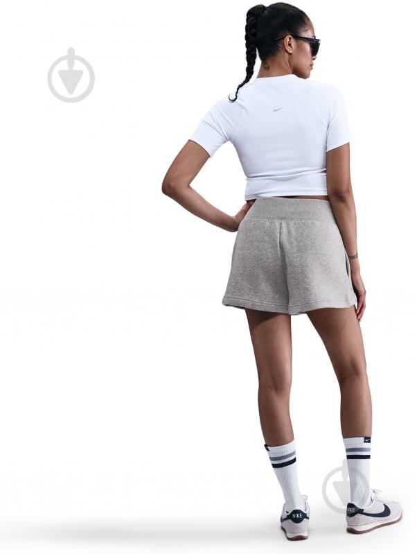 Шорты Nike W NSW PHNX FLC HR SHORT FD1409-063 р. L серый - фото 3 Шорты Nike W NSW PHNX FLC HR SHORT FD1409-063 р. L серый - фото 3