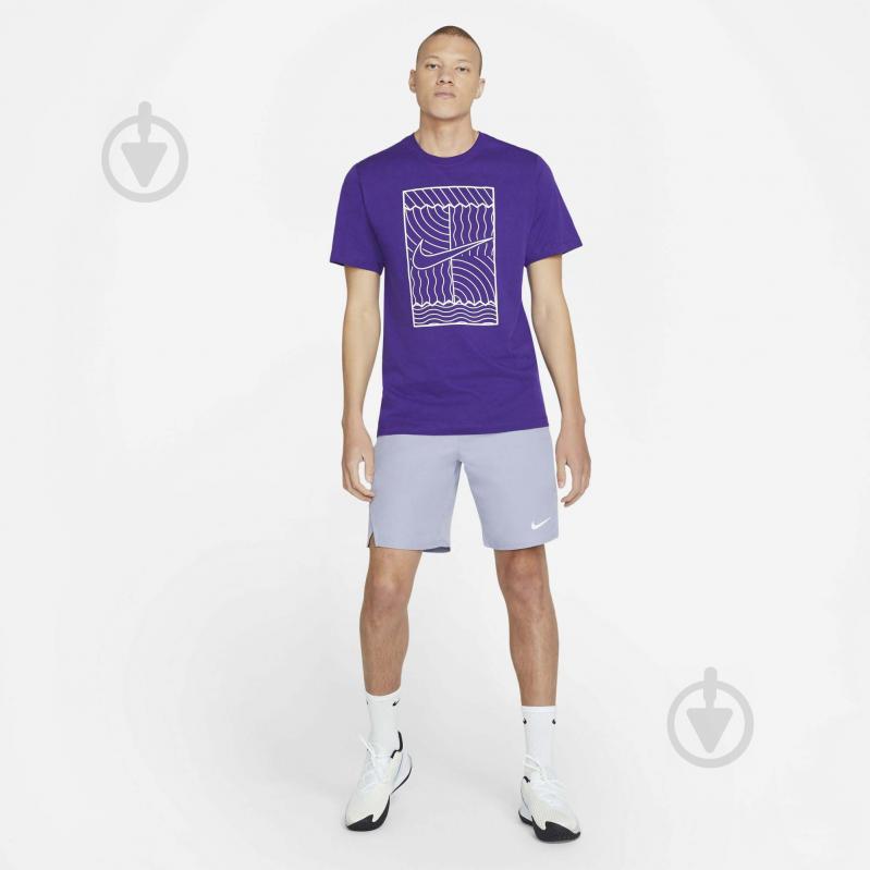 Футболка Nike M NKCT TEE SSNL COURT OZ DC5246-547 р.S белый - фото 4