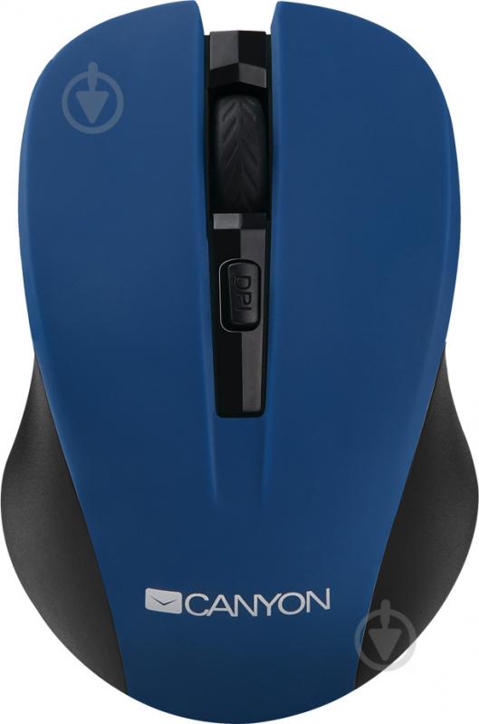 Мышь Canyon CNE-CMSW1BL blue - фото 1