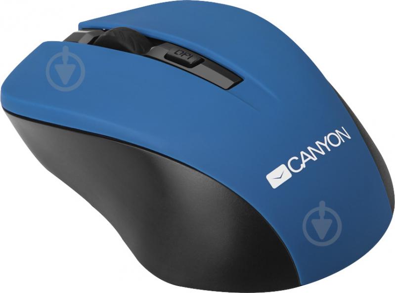 Мышь Canyon CNE-CMSW1BL blue - фото 2