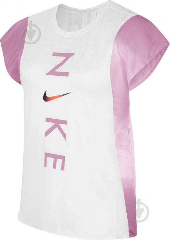 Футболка Nike G NK BREATHE INSTACOOL TOP CJ7691-693 р.M рожевий - фото 1