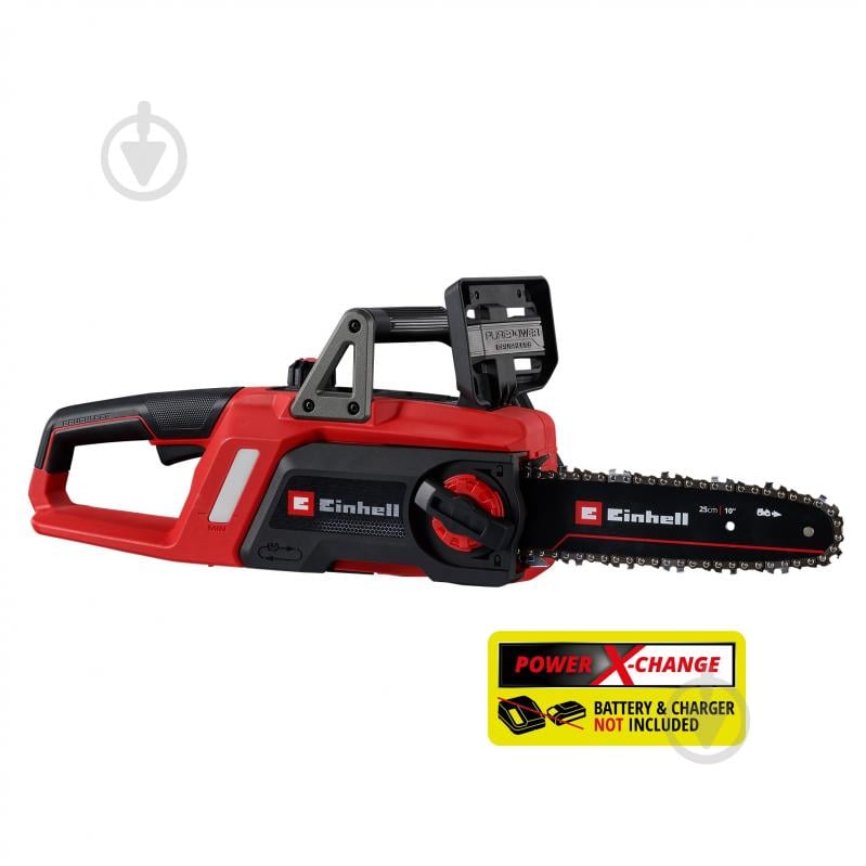 Аккумуляторная пила цепная Einhell PXC GE-LC 18/25 Li BL - Solo 4600070 - фото 2