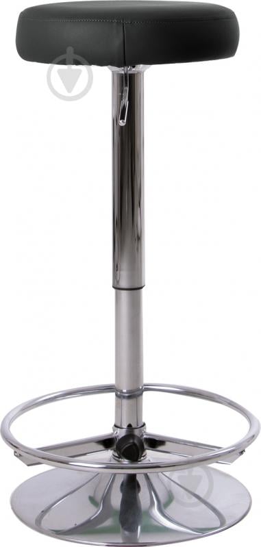 Стілець барний Nowy Styl TACO HOKER CHROME (BOX-2) (CH) ECO-30 чорний - фото 1 Стілець барний Nowy Styl TACO HOKER CHROME (BOX-2) (CH) ECO-30 чорний - фото 1