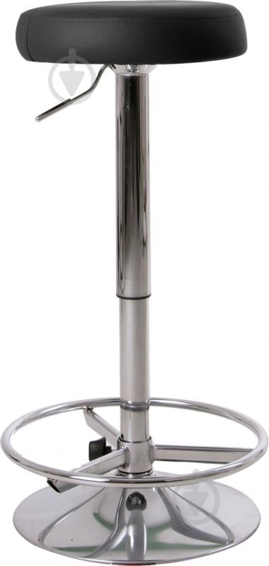 Стілець барний Nowy Styl TACO HOKER CHROME (BOX-2) (CH) ECO-30 чорний - фото 2 Стілець барний Nowy Styl TACO HOKER CHROME (BOX-2) (CH) ECO-30 чорний - фото 2