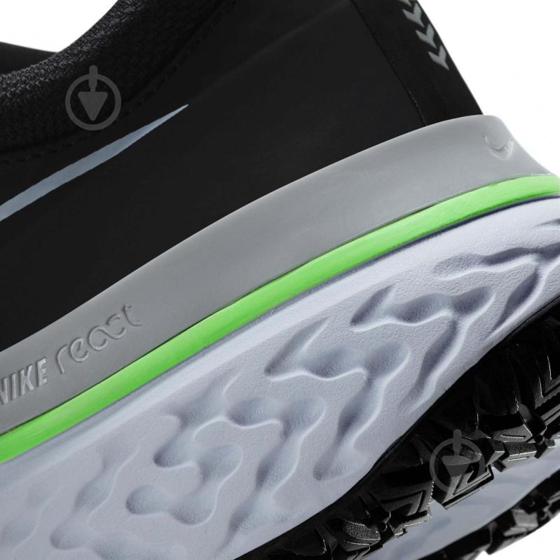 Кроссовки мужские весенние Nike REACT MILER SHIELD CQ7888-003 р.42 черные - фото 14 Кроссовки мужские весенние Nike REACT MILER SHIELD CQ7888-003 р.42 черные - фото 14
