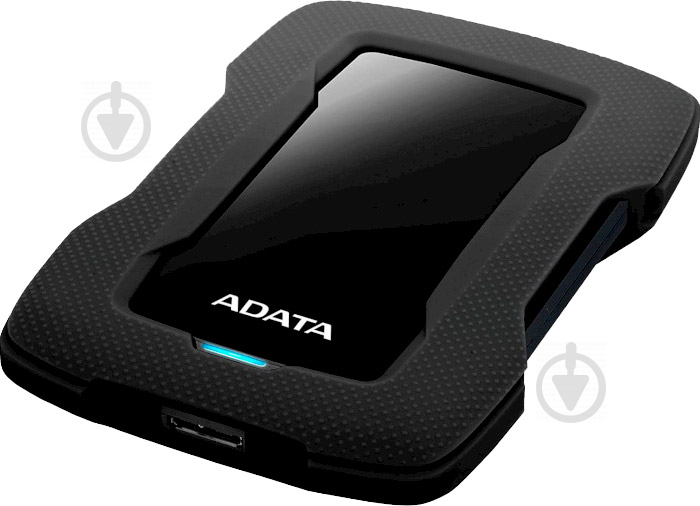 Зовнішній жорсткий диск ADATA 1 ТБ 2,5" USB 3.1 (AHD330-1TU31-CBK) black - фото 4