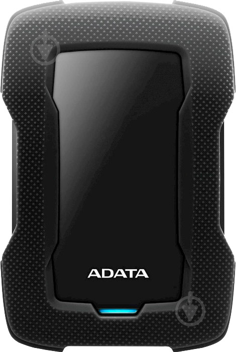 Зовнішній жорсткий диск ADATA 1 ТБ 2,5" USB 3.1 (AHD330-1TU31-CBK) black - фото 2