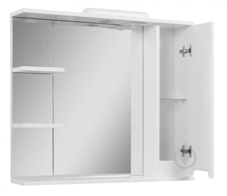 Зеркало со шкафчиком Sanwest Group Висла З-2 80 - фото 2