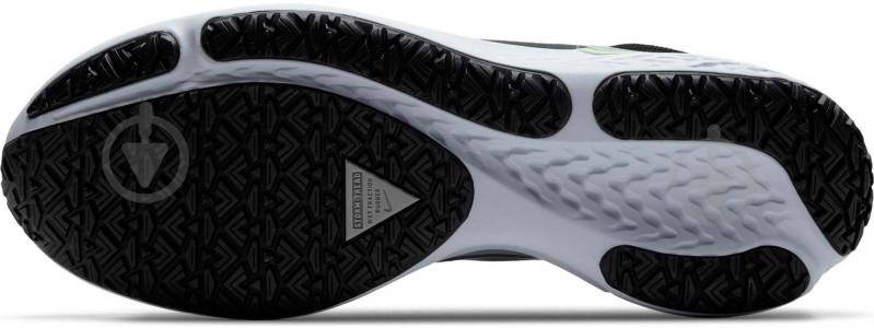 Кроссовки мужские весенние Nike REACT MILER SHIELD CQ7888-003 р.43 черные - фото 11