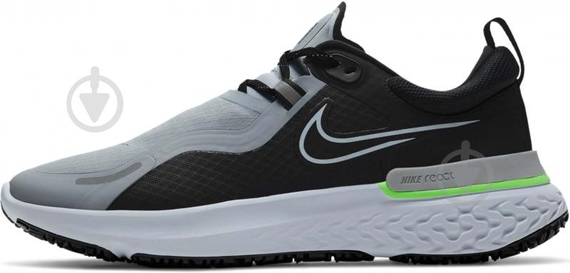Кроссовки мужские весенние Nike REACT MILER SHIELD CQ7888-003 р.43 черные - фото 6