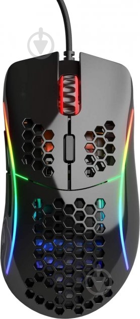 Мышь GLORIOUS Model D Minus Glossy USB Black (GLO-MS-DM-GB) - фото 1
