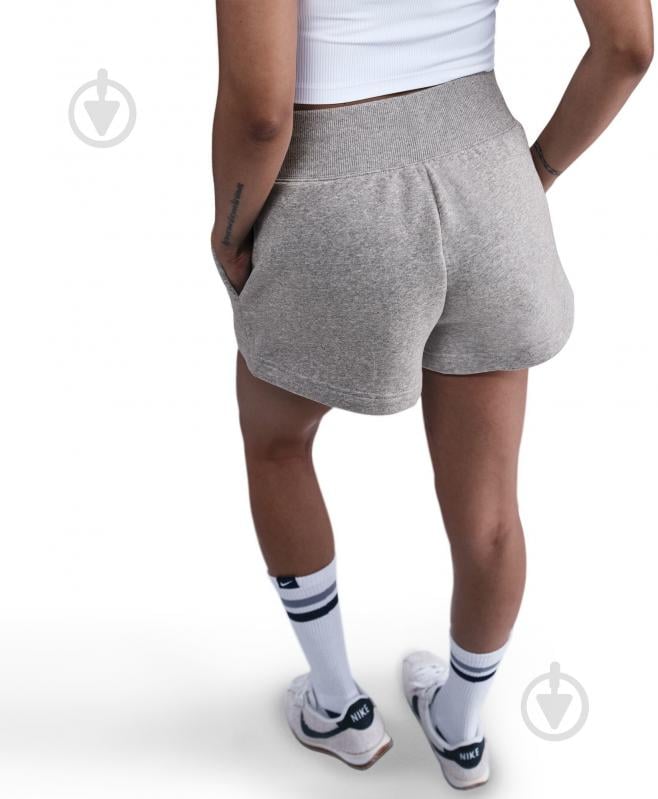 Шорты Nike W NSW PHNX FLC HR SHORT FD1409-063 р. M серый - фото 5 Шорты Nike W NSW PHNX FLC HR SHORT FD1409-063 р. M серый - фото 5