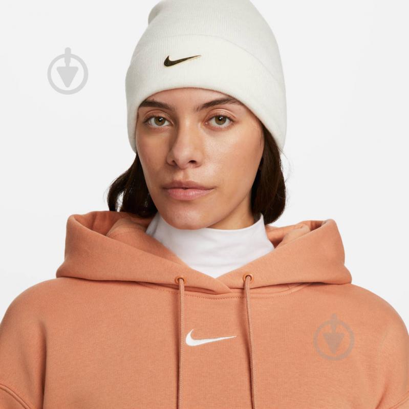 Джемпер Nike W NSW PHNX FLC OS PO HOODIE DQ5860-225 р.2XS-S коричневий - фото 3