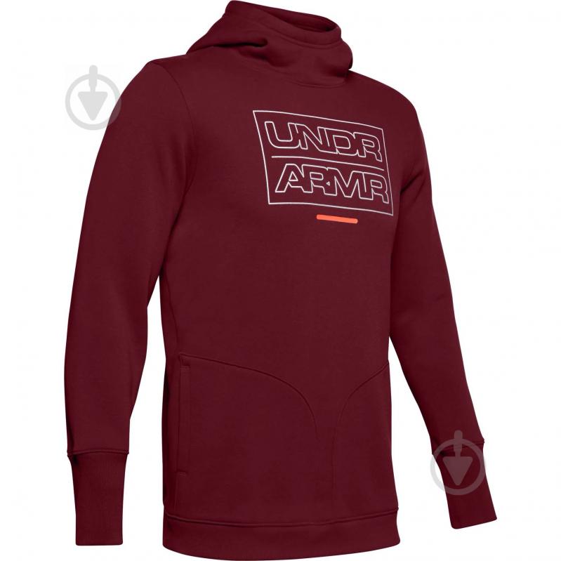 Джемпер Under Armour UA BASELINE FLEECE PO HOOD 1343007-615 р. M червоний - фото 1