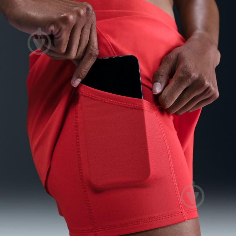 Шорти Nike W NK SWIFT DF MR 2N1 SHRT HJ5376-696 р. M червоний - фото 14 Шорти Nike W NK SWIFT DF MR 2N1 SHRT HJ5376-696 р. M червоний - фото 14