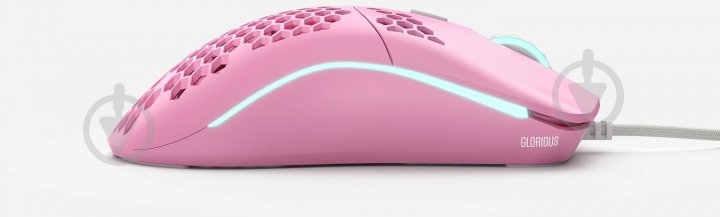 Мышка GLORIOUS Model O Minus Matte USB Pink (GOM-Pink) - фото 3 Мышка GLORIOUS Model O Minus Matte USB Pink (GOM-Pink) - фото 3
