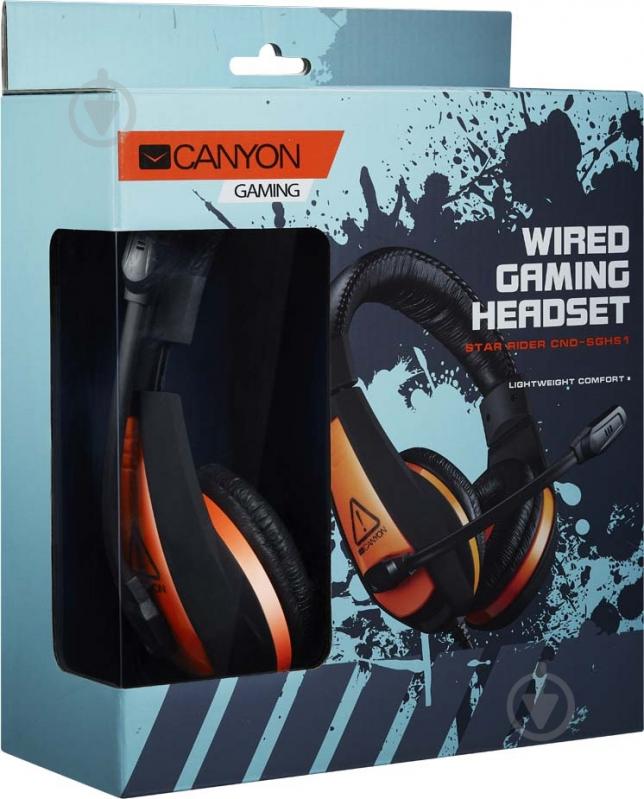 Наушники Canyon Star Raider CND-SGHS1 black - фото 3