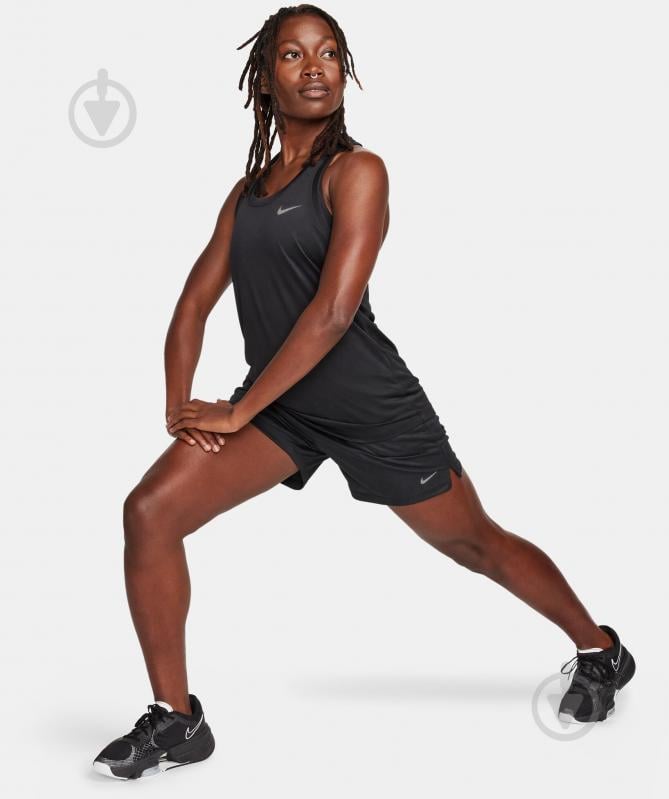 Шорты Nike W NK ATTACK DF MR 5IN SHORT DX6024-010 р. M черный - фото 8