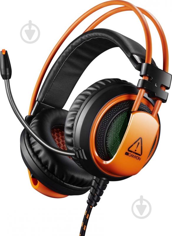Наушники Canyon Corax CND-SGHS5 black - фото 1