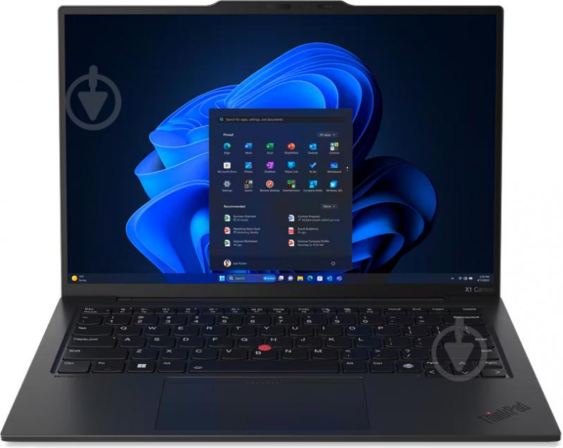 Ноутбук Lenovo ThinkPad X1 Carbon Gen 12 14" (21KC004RRA) black - фото 1