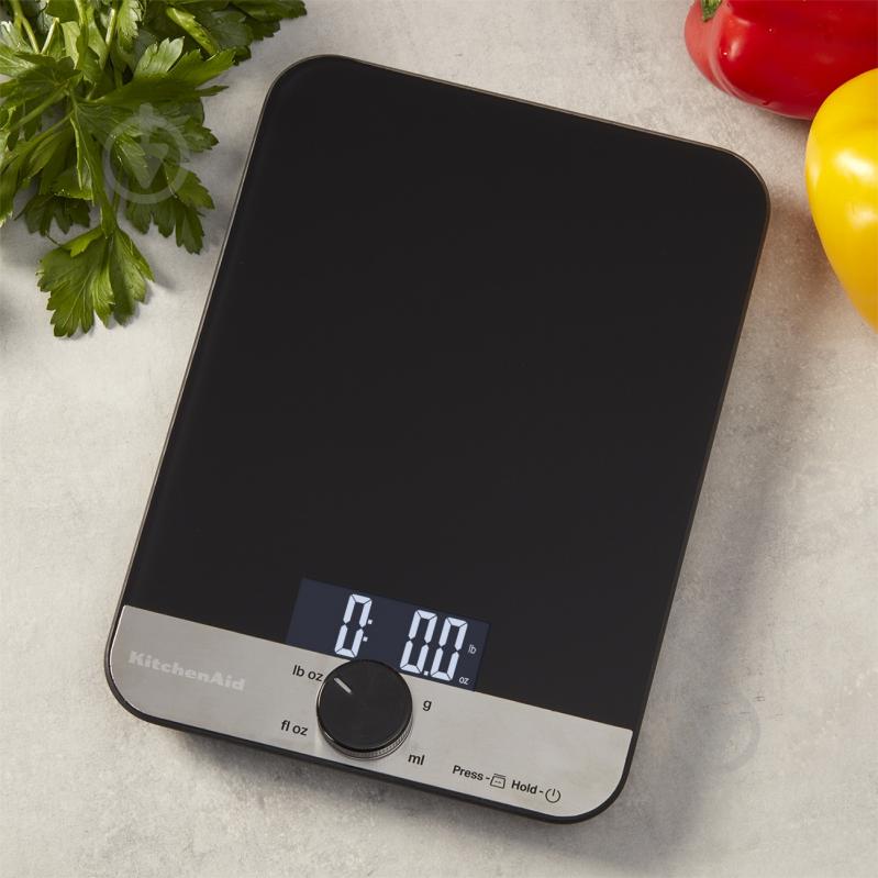 Ваги кухонні KitchenAid Measuring чорний (KQ908G) - фото 3