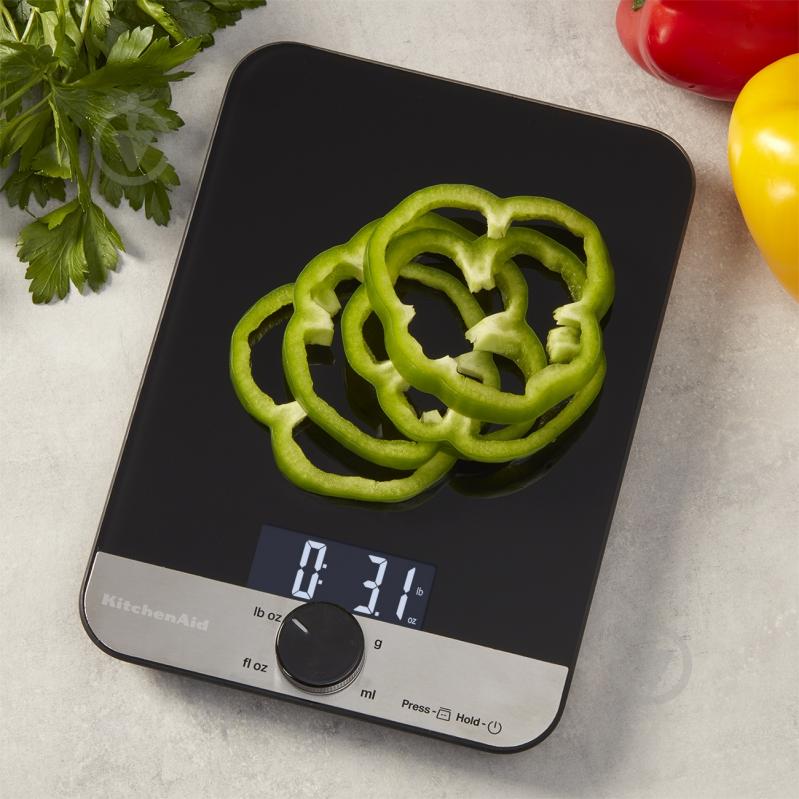 Ваги кухонні KitchenAid Measuring чорний (KQ908G) - фото 7