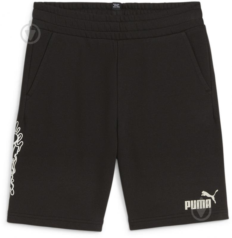 Шорты Puma ESS+ MID 90S SHORTS TR B 67924701 р. 128 черный - фото 1 Шорты Puma ESS+ MID 90S SHORTS TR B 67924701 р. 128 черный - фото 1