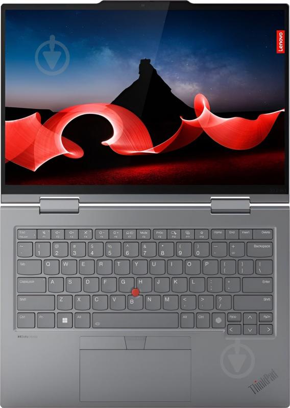 Ноутбук Lenovo ThinkPad X1 2-in-1 Gen 9 14" (21KE003HRA) grey - фото 5