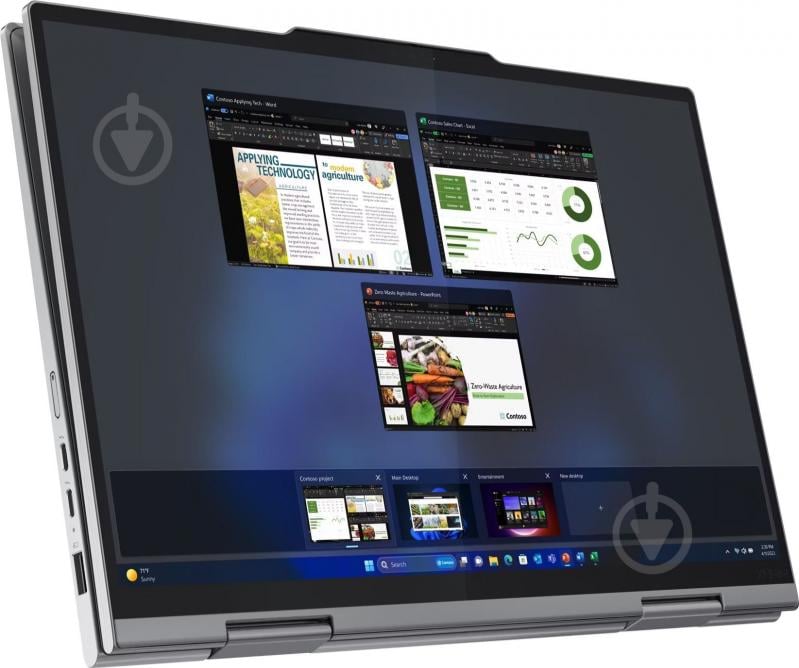 Ноутбук Lenovo ThinkPad X1 2-in-1 Gen 9 14" (21KE003HRA) grey - фото 6