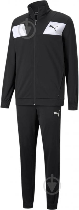 Спортивный костюм Puma Techstripe Tricot Suit cl 58583801 р. M черный - фото 4