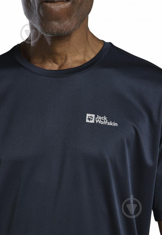 Футболка Jack Wolfskin TECH T M A63293_C0412 р.M синий - фото 4
