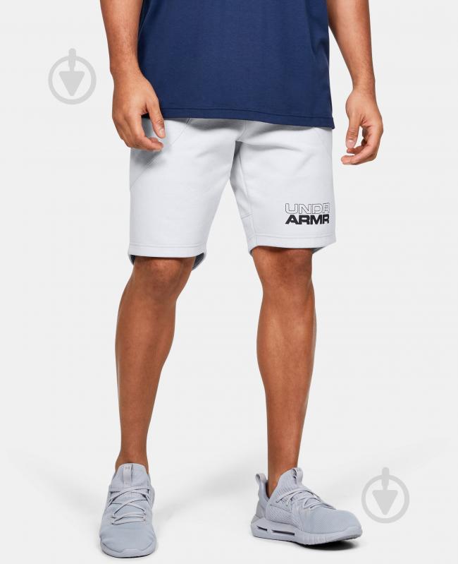 Шорти Under Armour UA BASELINE FLEECE SHORT 1351286-014 р. L сірий - фото 3 Шорти Under Armour UA BASELINE FLEECE SHORT 1351286-014 р. L сірий - фото 3