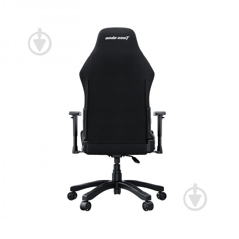 Крісло ігрове Anda Seat Luna Size L Black Fabric чорний - фото 3