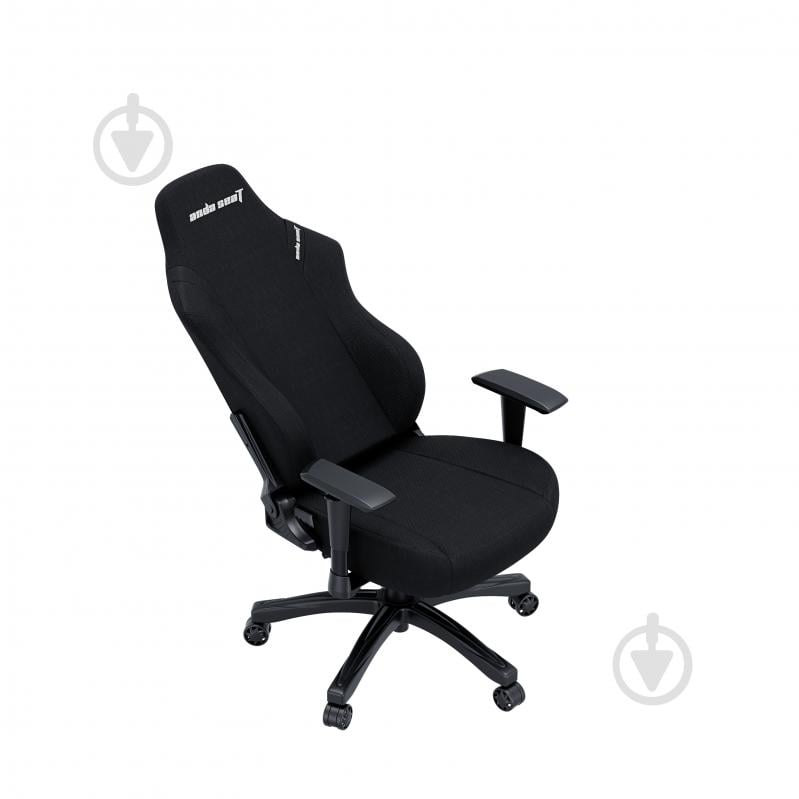 Кресло игровое Anda Seat Luna Size L Black Fabric черный - фото 6