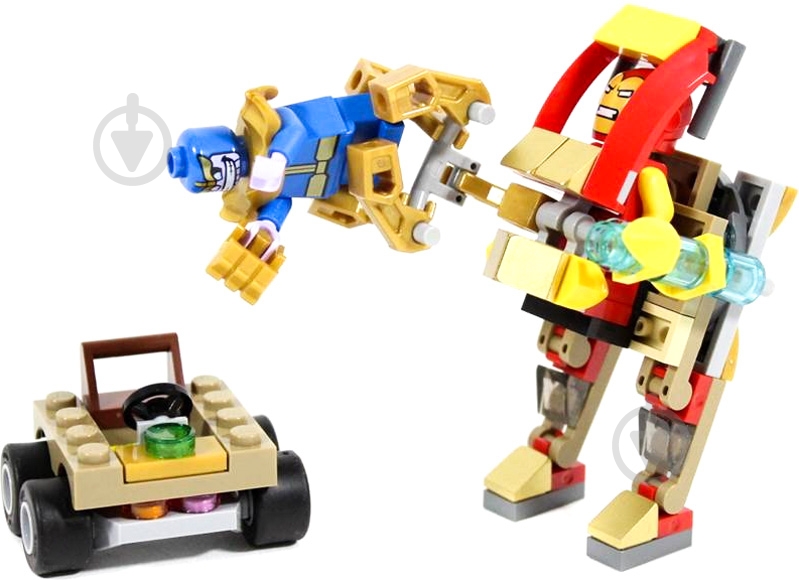 Конструктор LEGO Super Heroes Marvel Железный человек против Таноса 76072 - фото 3 Конструктор LEGO Super Heroes Marvel Железный человек против Таноса 76072 - фото 3