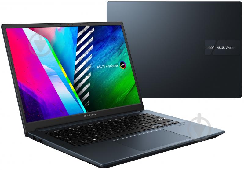 Ноутбук Asus Vivobook Pro 14 OLED K3400PH-KM014T 14 (90NB0UX2-M00280) quiet blue - фото 1